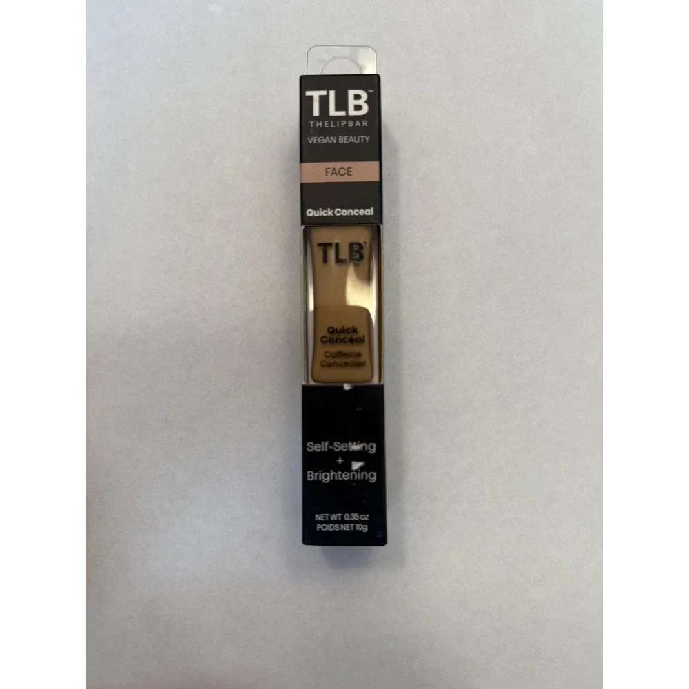 TLB The Lip Bar Quick Conceal Caffeine Concealer Honey 2.00 0.35 oz Vegan Face‎